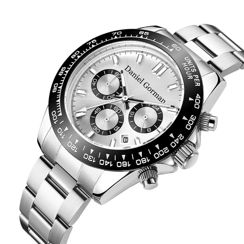 Daniel Gorman Brand Wholesales Strap Luxury Mens Watches Luminous 30m Watero Propertim Quart Watches Men Wristrm220428