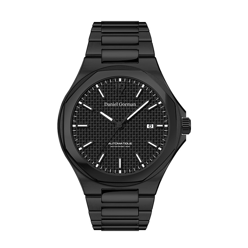 Daniel Gorman DG9007 Luxury Men \\\\\'s Watch Logotipo personalizado 316 Aço inoxidável Punto de aço inoxidável quartzo relógio